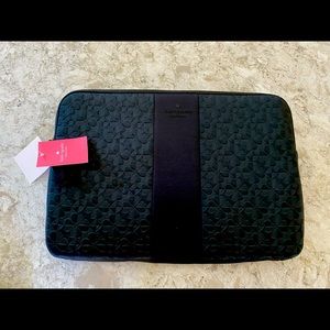 Kate Spade Laptop Sleeve Black